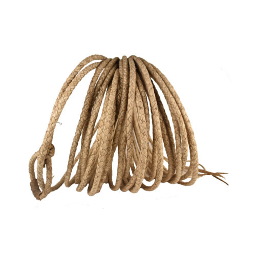 The Corrales Braided Rawhide Ranch Reata – Charro Gear